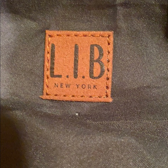 L.I.B Plaid wool clutch, new with tags - Picture 3 of 3